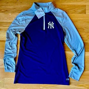 New York Yankees Ladies 1/4Zip Pullover